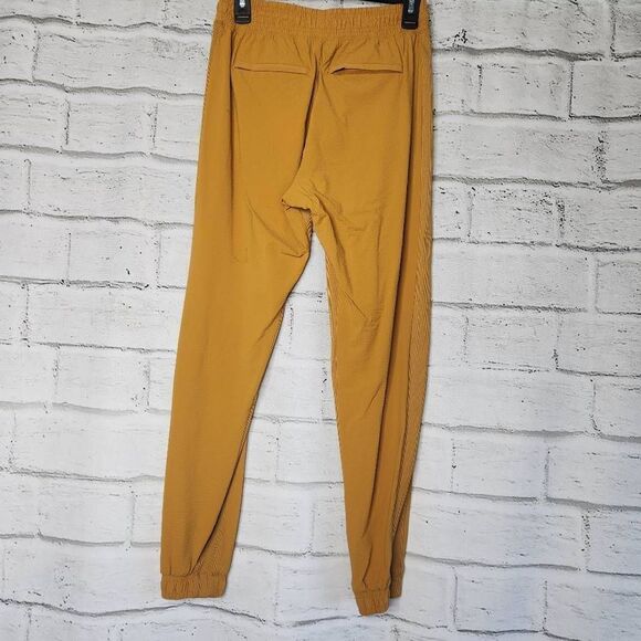 Athleta Textured Brooklyn Stretch Jogger Pants Multicolor Size 2 Yellow Gold - Picture 6 of 13